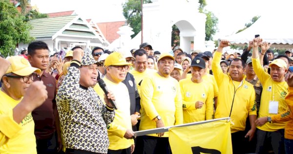 Puncak HUT Golkar Sulsel di Bone: Taufan Pawe Kukuhkan Tagline “Suara Rakyat, Suara Golkar”