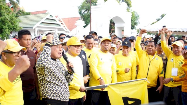Puncak HUT Golkar Sulsel di Bone: Taufan Pawe Kukuhkan Tagline “Suara Rakyat, Suara Golkar&#8221;