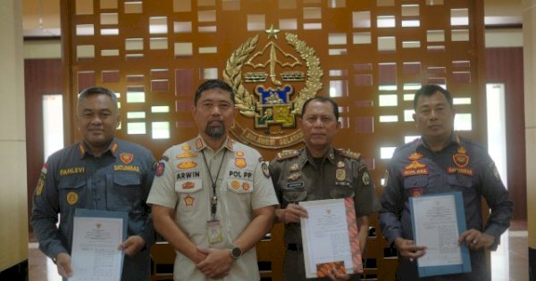 Pemprov Sulsel Teken MoU Penanganan Kebakaran Perbatasan dengan Tiga Kabupaten