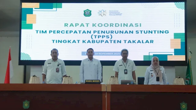 Rakor Percepatan Penurunan Stunting, Wabup Takalar Tekankan Integrasi Lintas Sektor