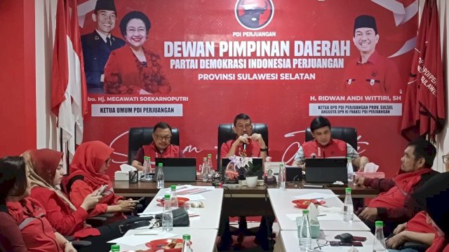 Elite DPP Dijadwalkan Hadiri Konferda PDIP Sulsel