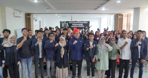 Dari Radio hingga Balai Kota, Kisah Perjalanan Munafri yang Menginspirasi Mahasiswa Hukum