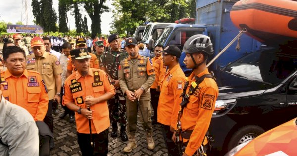 BPBD Sulsel Gelar Apel Kesiapsiagaan Hadapi Bencana Hidrometeorologi Akhir Tahun
