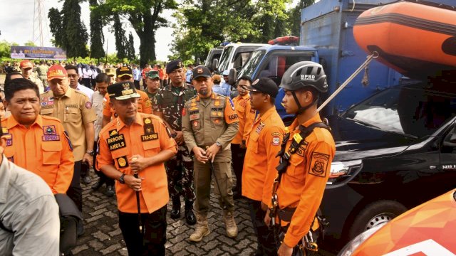 BPBD Sulsel Gelar Apel Kesiapsiagaan Hadapi Bencana Hidrometeorologi Akhir Tahun