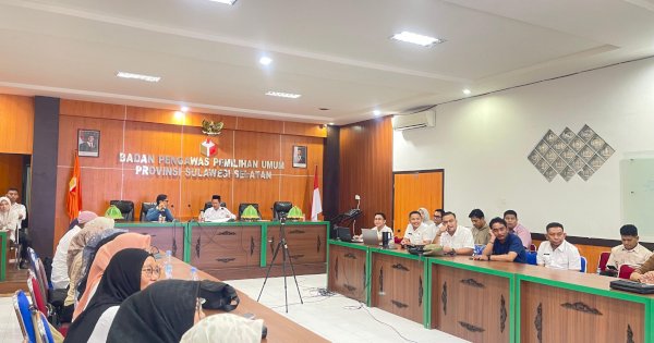 Bawaslu Sulsel Perkuat Arah Pendidikan Pengawas Partisipatif Daring 2025