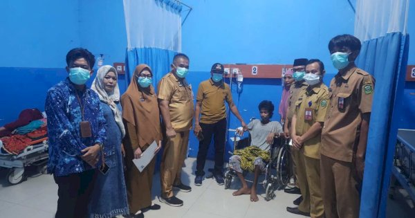 Respon Cepat Dinsos Takalar, Jemput Warga Terindikasi TBC