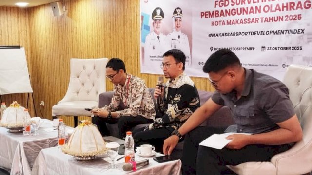 Sekretaris Bappeda Makassar Hadiri Seminar Awal dan FGD Survei IPO Tahun 2025