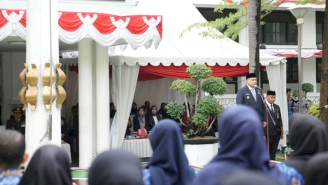 Wali Kota Munafri Pimpin Upacara Hari Pahlawan, Serukan Teladani Semangat Juang Pendahulu