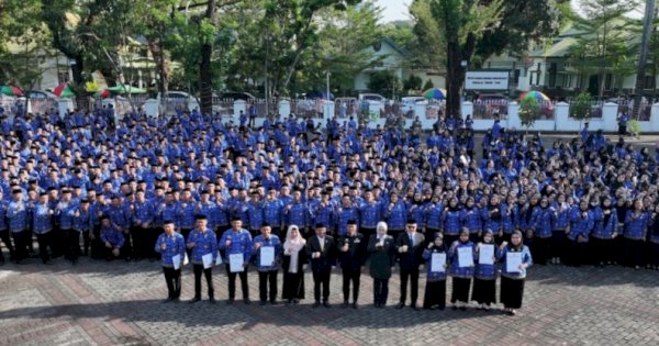 Pemprov Sulsel Lantik 4.047 PPPK Tahap 2 dan Paruh Waktu