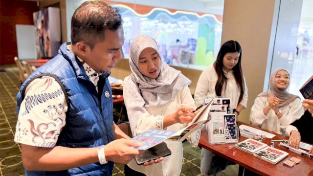 Dispar Makassar Hadiri Pembukaan Festival Sinema Prancis 2025 di Mall Panakkukang