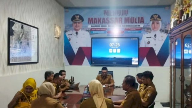 Camat Mariso Pimpin Evaluasi Persampahan Bersama Para Lurah