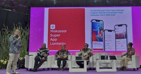 Kadis Kominfo Makassar Muhammad Roem Kenalkan Lontara+ di Ajang DTI-CX 2025