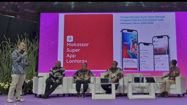 Kadis Kominfo Makassar Muhammad Roem Kenalkan Lontara+ di Ajang DTI-CX 2025