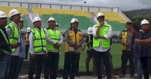 Didampingi Sekda Parepare, Komisi V DPR RI Tinjau Progres Stadion GBH