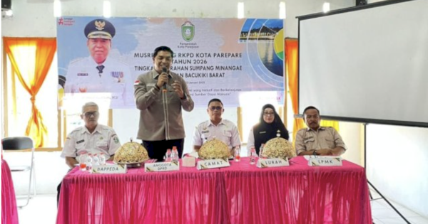 Musrembang Bahas Visi Pemkot Parepare 2025-2029; Sejahtera, Maju, dan Inklusif
