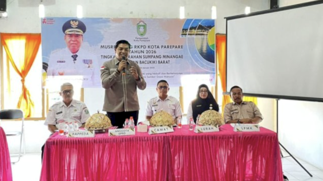 Musrembang Bahas Visi Pemkot Parepare 2025-2029; Sejahtera, Maju, dan Inklusif