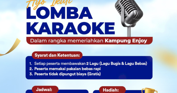 Pemkot Parepare Gerakkan Ekonomi Warga Lewat Event Kampung Enjoy