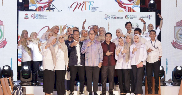 Dispar Makassar Kembangkan Ekonomi Kreatif Lewat Makassar Trend Fashion 2025