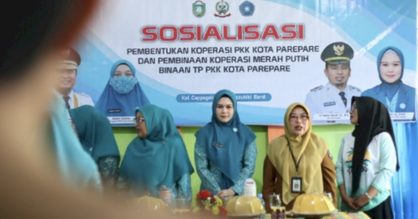 Koperasi PKK Parepare Siap Jadi Role Model Koperasi Merah Putih