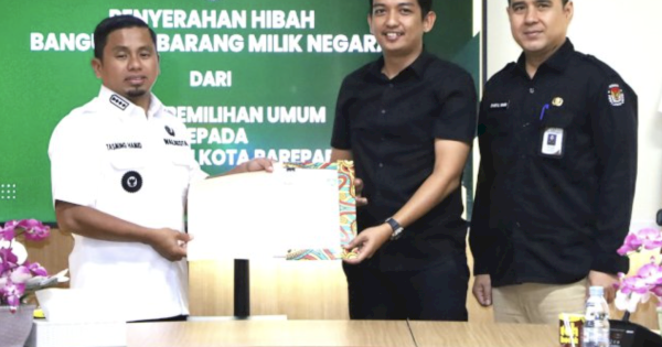 Bangunan Eks Kantor KPU Resmi Diserahkan ke Pemkot Parepare