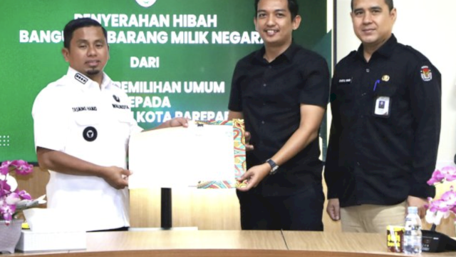 Bangunan Eks Kantor KPU Resmi Diserahkan ke Pemkot Parepare