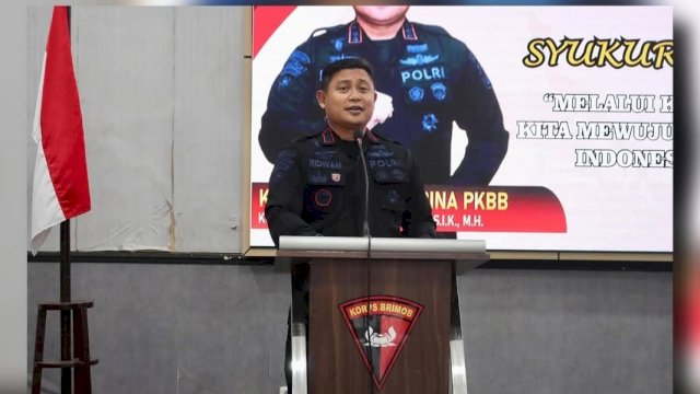 Pastikan Stabilitas Keamanan, Polda Sulsel Tunjuk Dansat Brimob Sebagai Plh Kapolrestabes Makassar
