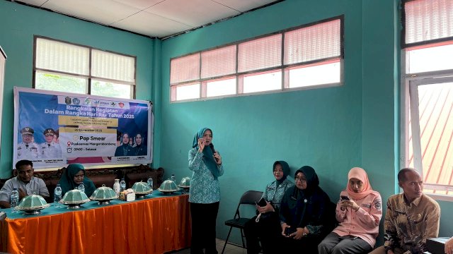 TP PKK Kabupaten Takalar Gelar Pemeriksaan Pap Smear Peringati Hari Ibu 2025