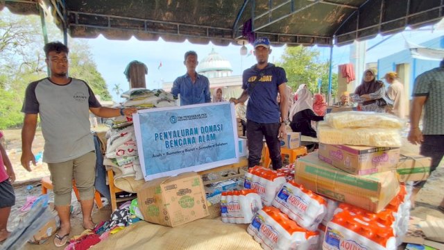 PKK Sulsel dan Tim Andalan Peduli Salurkan Langsung Bantuan Korban Bencana ke Aceh