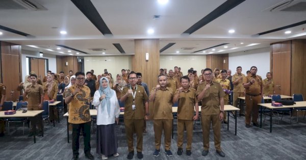 Diskominfo Makassar Lakukan Monitoring dan Evaluasi Keterbukaan Informasi Publik