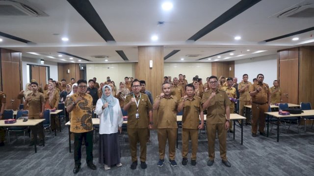 Diskominfo Makassar Lakukan Monitoring dan Evaluasi Keterbukaan Informasi Publik