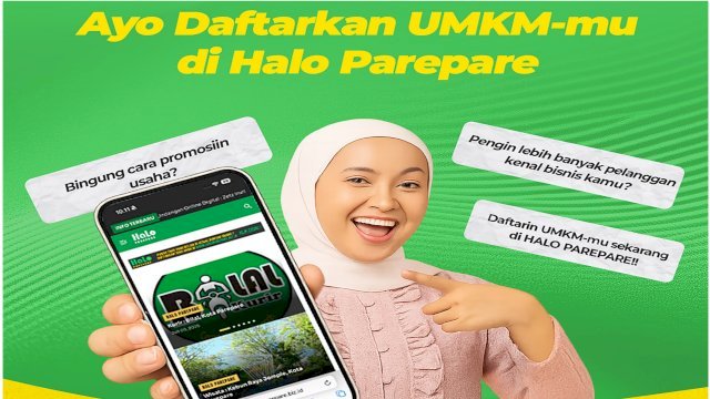 Halo Parepare, Inovasi Anak Muda untuk Bantu UMKM Lokal Go Digital
