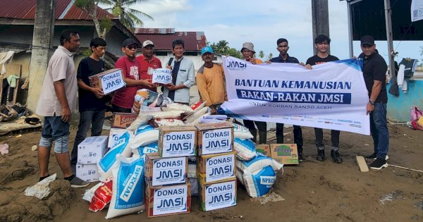 JMSI Salurkan Bantuan untuk Korban Banjir Bandang di Aceh