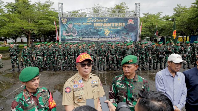 Wakil Bupati Barru Ikuti Pelepasan Pleton Beranting Yudha Wastu Pramuka Jaya 2025