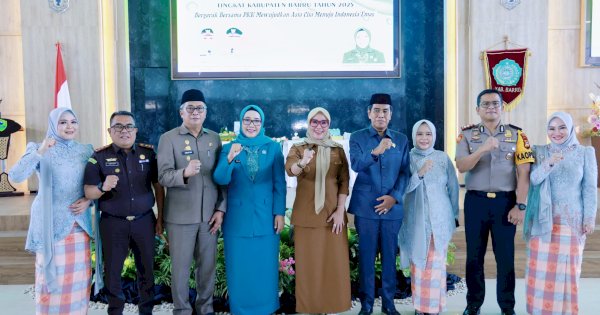 Hari Kesatuan Gerak PKK, Wabup Barru: PKK Kekuatan Pemerintah