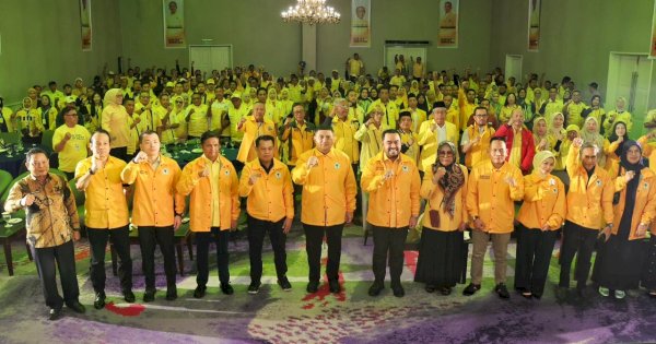 Bimtek Golkar Makassar, Munafri: Upaya Lahirkan Kader Berintegritas dan Paham Ideologi Partai