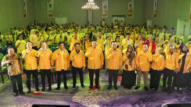 Bimtek Golkar Makassar, Munafri: Upaya Lahirkan Kader Berintegritas dan Paham Ideologi Partai