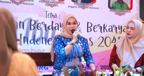 Bupati Barru: Perempuan Berdaya, Keluarga Akan Sejahtera dan Daerah Maju