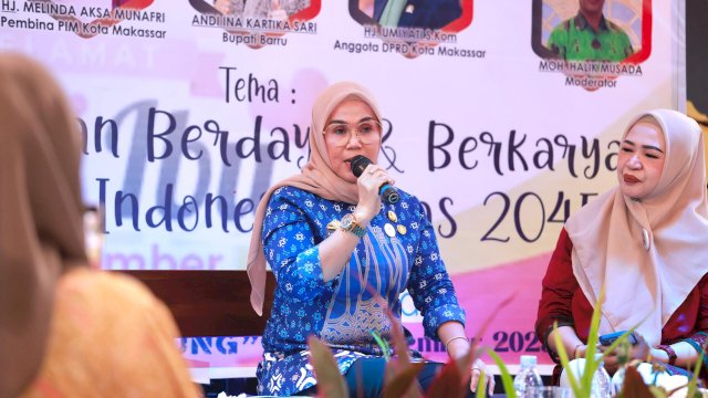 Bupati Barru: Perempuan Berdaya, Keluarga Akan Sejahtera dan Daerah Maju