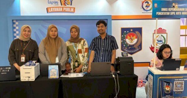 Layanan Dukcapil Meriahkan Hari Kedua Livin’ Fest Mandiri 2025 di Makassar