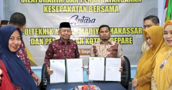 MoU Pemkot Parepare–Politeknik Muhammadiyah Fokus pada Penguatan Layanan Rumah Sakit