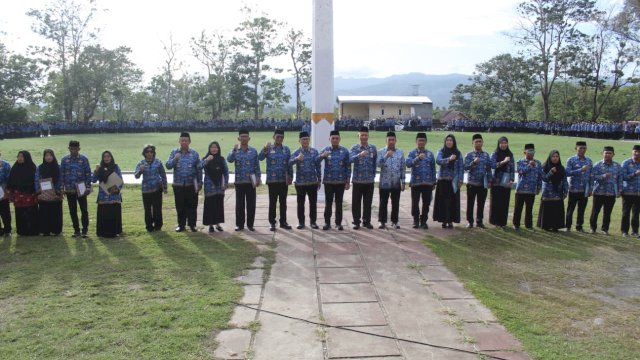 Wawali Hermanto Inspektur Upacara HKN Pesankan ASN Jaga Integritas, Fokus Bekerja dan Berikan Pelayanan Terbaik