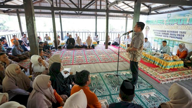 Wali Kota Parepare Tasming Hamid Tekankan Nilai Gotong Royong dalam Tudang Sipulung 2025