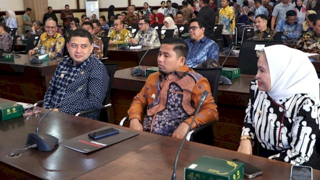 Hadiri Rakor Pemberantasan Korupsi, Wali Kota Parepare Tegaskan Komitmen Pemerintahan Bersih