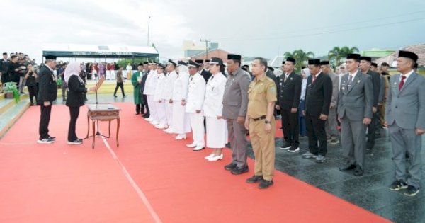 Bupati Andi Ina Lantik Pejabat Baru, Tegaskan Integritas dan Profesionalisme ASN Barru