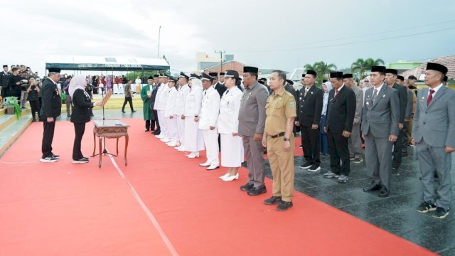Bupati Andi Ina Lantik Pejabat Baru, Tegaskan Integritas dan Profesionalisme ASN Barru