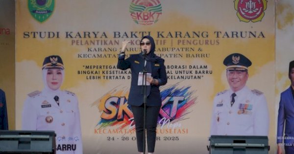 Bupati Andi Ina Buka SKBKT 2025, Dorong Pemuda Barru Jadi Pelopor Inovasi Sosial