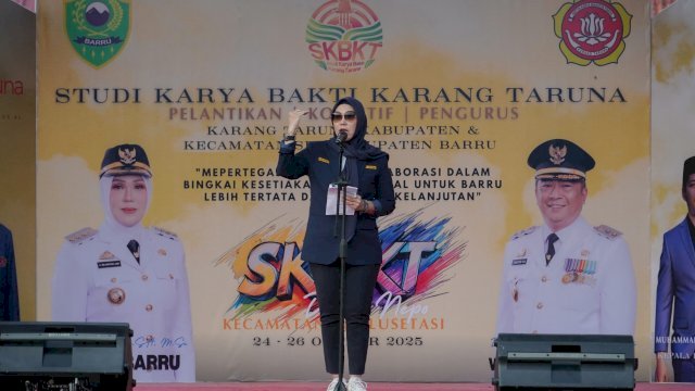 Bupati Andi Ina Buka SKBKT 2025, Dorong Pemuda Barru Jadi Pelopor Inovasi Sosial