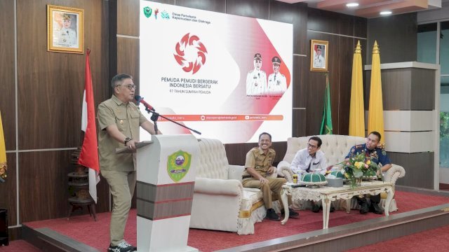 Wakil Bupati Barru Buka Dialog Kepemudaan, Dorong Pemuda Jadi Motor Pembangunan