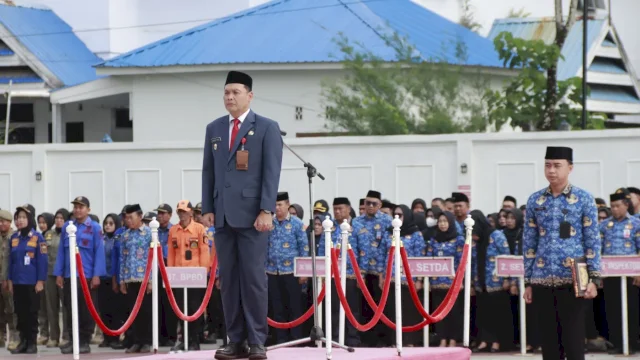 Wabup Takalar Irup Hari Pahlawan Nasional Tahun 2025 Tingkat Kabupaten