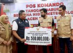 Pemprov Sulsel Serahkan Bantuan Rp500 Juta untuk Percepatan Pemulihan Aceh